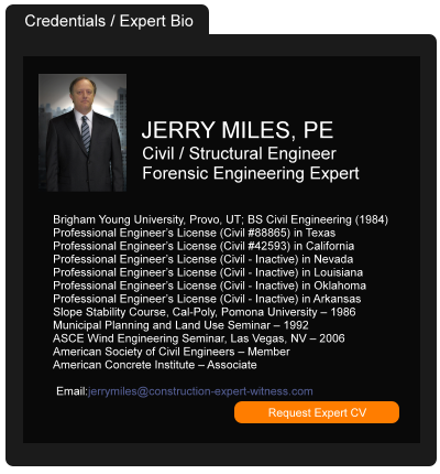Decatur County Georgia testifying construction expert witness